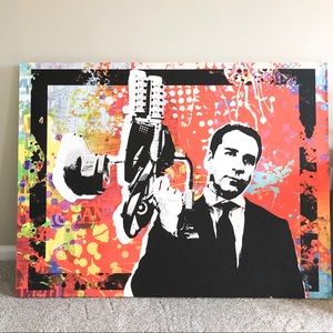 Ari Gold wall decor canvas